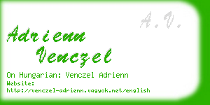 adrienn venczel business card